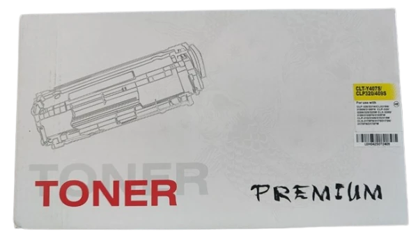 Premium CLT-407S/409S YL žuti zamenski toner za Samsung, 1.000 strana