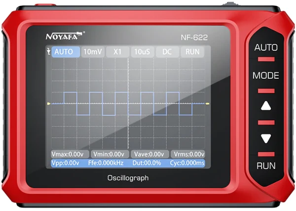 Noyafa NF-622 prenosivi digitalni osciloskop 200 kHz, 2,8"