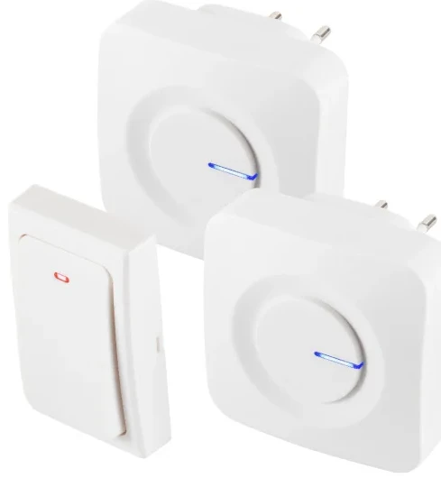 HOME DBKS1001AC bežično kućno zvono set sa 2 zvona, 36 melodija