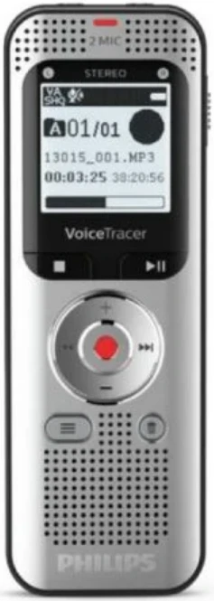 Philips DVT2015 VoiceTracer diktafon 8 GB, stereo, USB 2.0