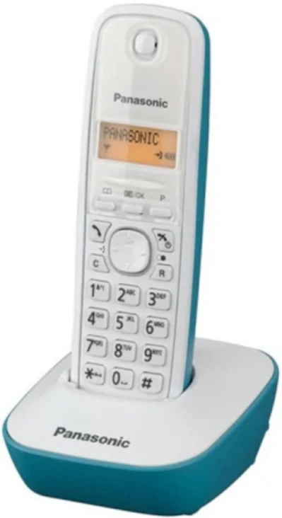 Panasonic KX-TG1611SPC plavi bežični DECT telefon 50 kontakata