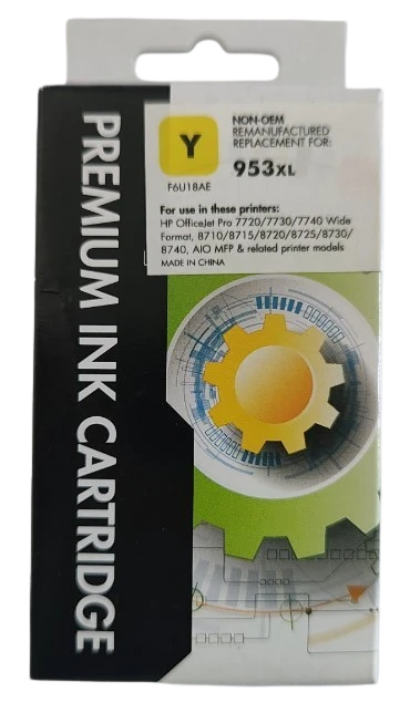 Gembird F6U18AE/#953XL kompatibilni žuti inkjet kertridž