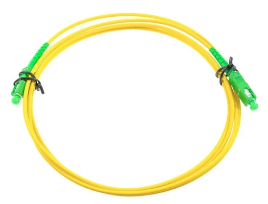 Optički patchcord SC/APC–SC/APC single-mode simplex 1 m, G.657A1, 2 mm