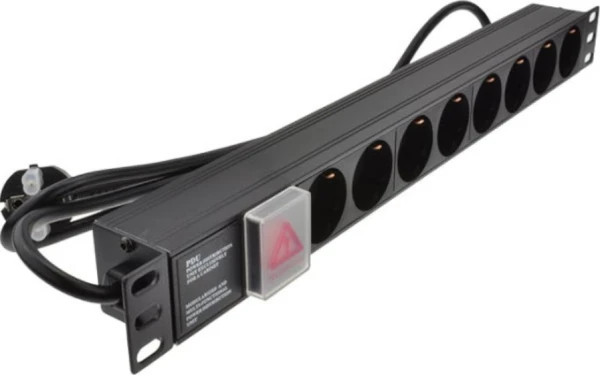 ExeLink EXE118 PDU panel 19" 1U sa 8 Schuko utičnica, 2 m