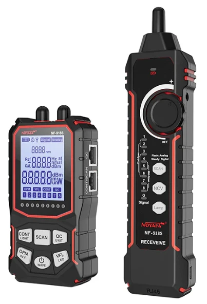 NOYAFA NF-918S mrežni tester, OPM merač i VFL lokator