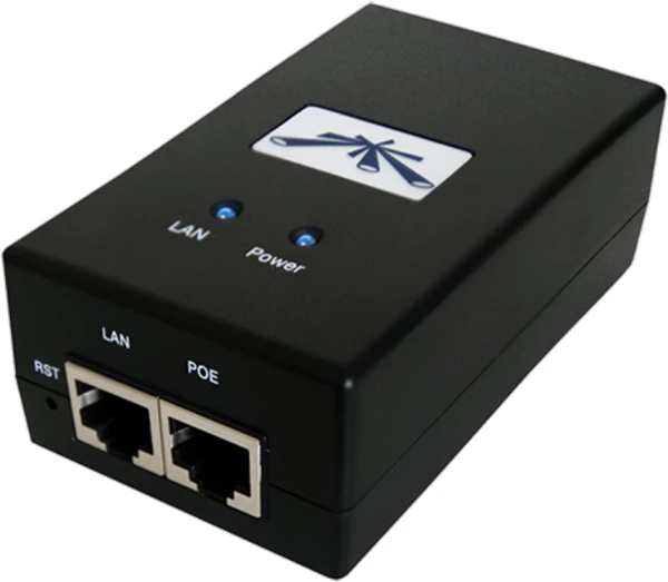Ubiquiti POE-24-12W-G Gigabit PoE adapter, 24 V, 12 W