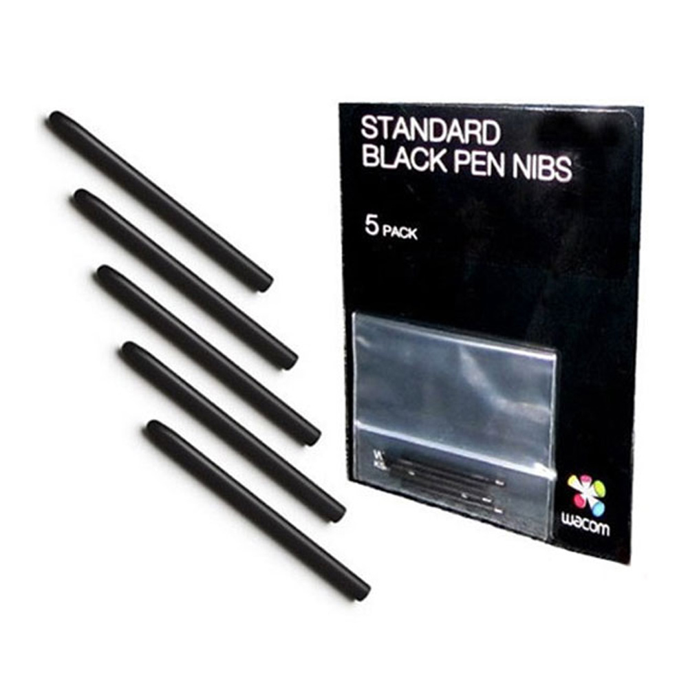 Wacom Standard Pen Nibs ACK-20001, standardni crni vrhovi za digitalnu olovku, 5 komada