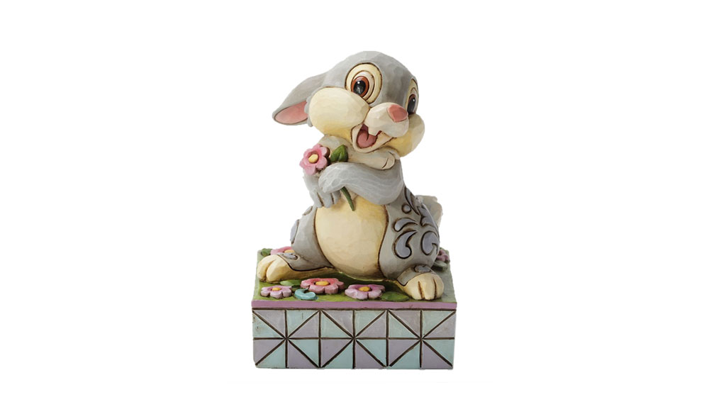 Jim Shore Disney Traditions Spring Has Sprung Thumper dekorativna figura, 10 cm