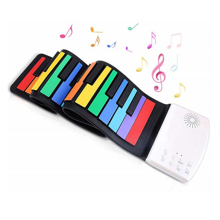 MOYE Rainbow Roll Up Piano klavijatura, 49 tipki