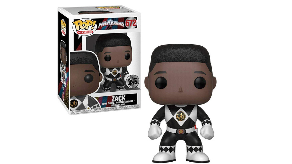 Funko POP! Power Rangers Zack #672 Black Ranger vinilna figura