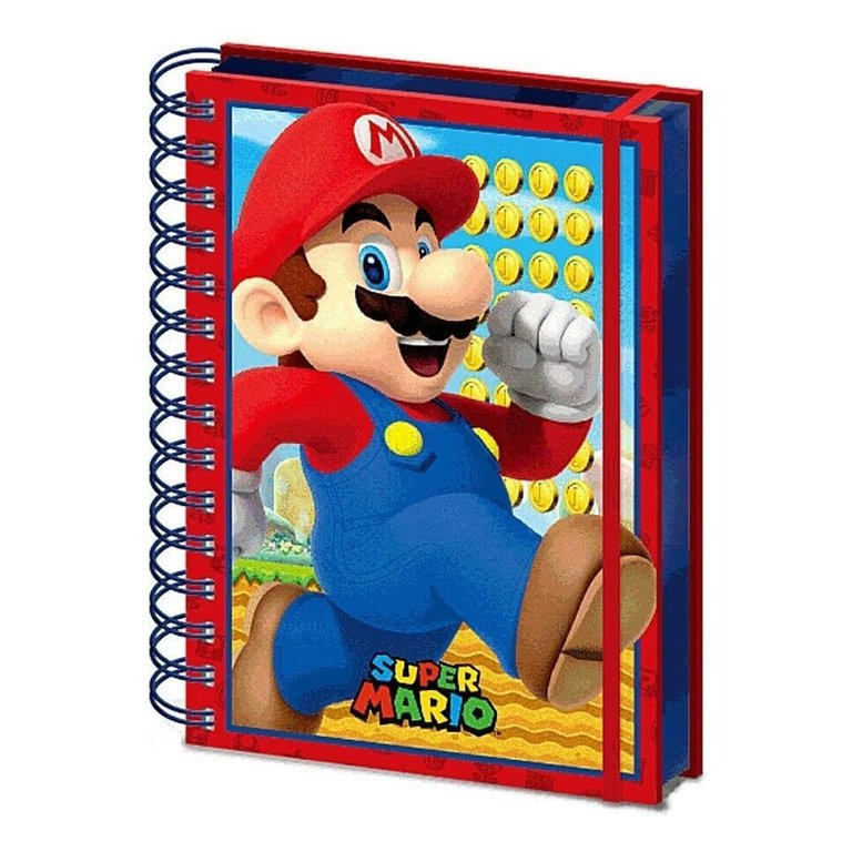 Pyramid Super Mario SR72626 A5 3D sveska sa spiralom