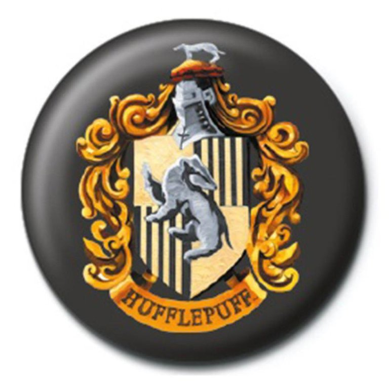 Pyramid International Harry Potter Hufflepuff Crest metalni bedž 25 mm