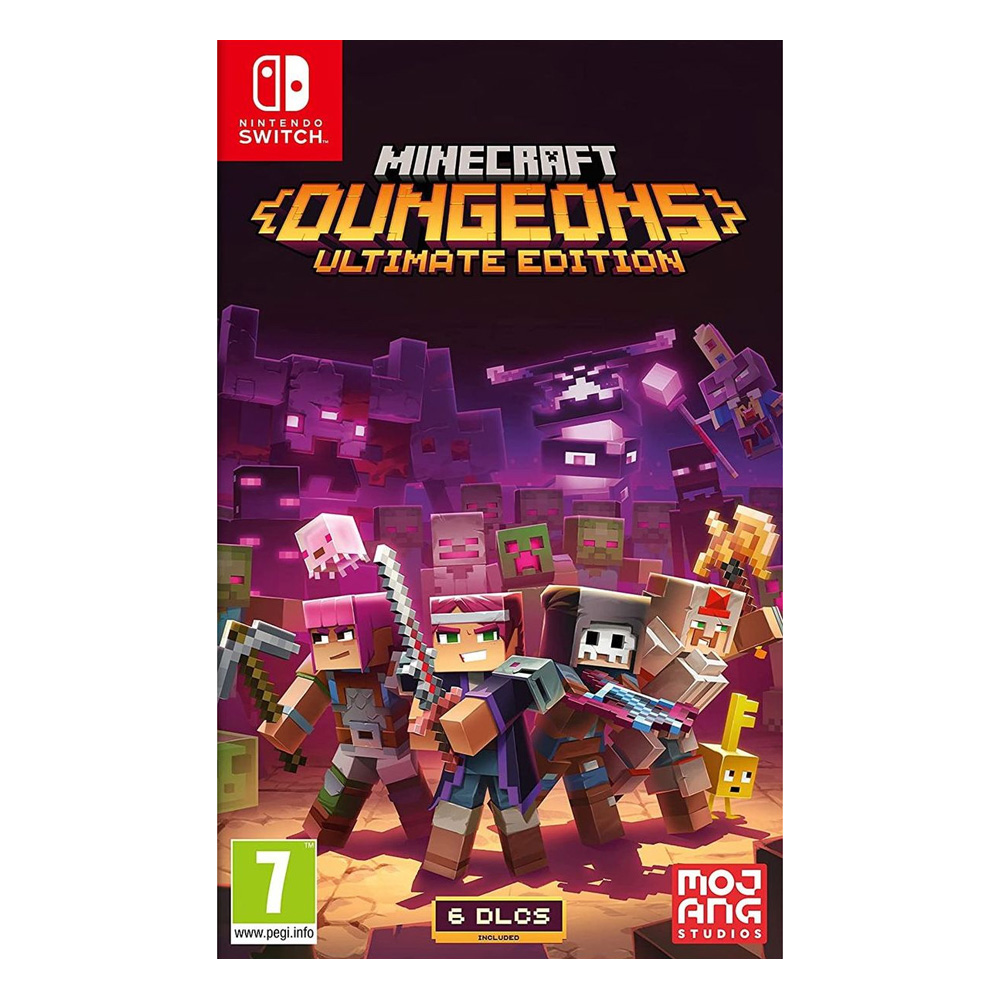 Minecraft Dungeons Ultimate Edition za Nintendo Switch, PEGI 7