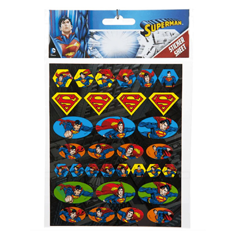 Pyramid COL-4813 DC Superman nalepnice, 5 listova