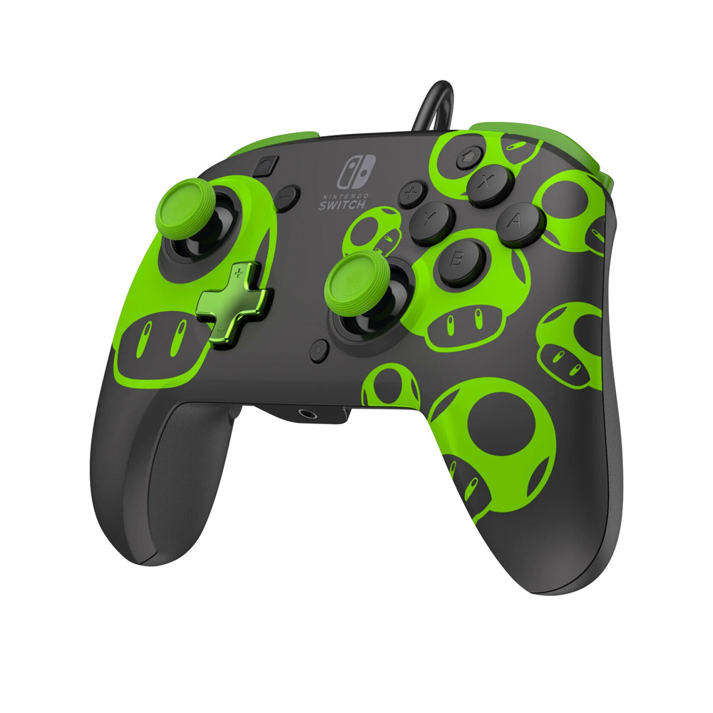 PDP REMATCH 500-134-GID 1-UP Glow in the Dark žični kontroler za Nintendo Switch