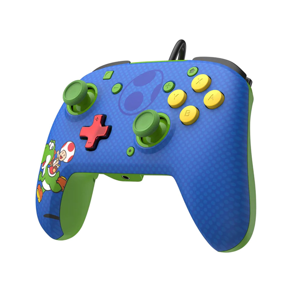 PDP REMATCH Mario & Yoshi žičani kontroler za Nintendo Switch, 3 m