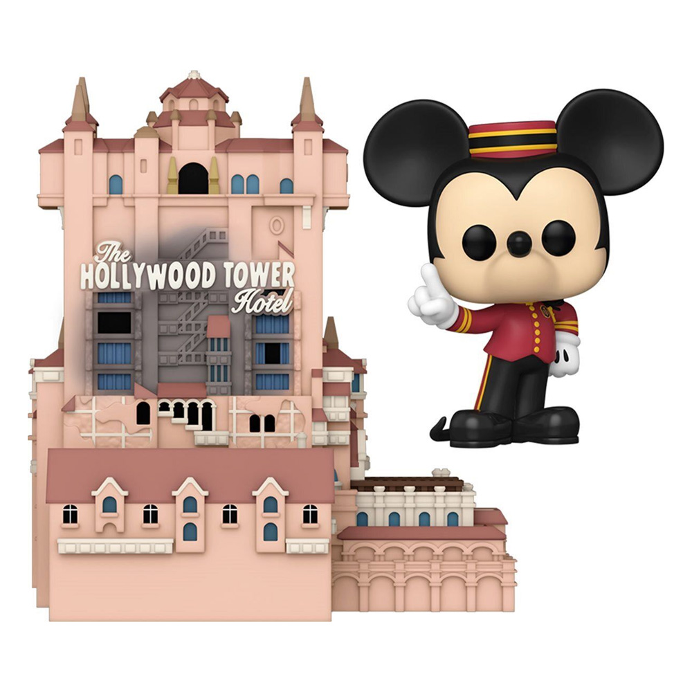 Funko Pop! Town Disney #31 Hollywood Tower Hotel i Mickey Mouse