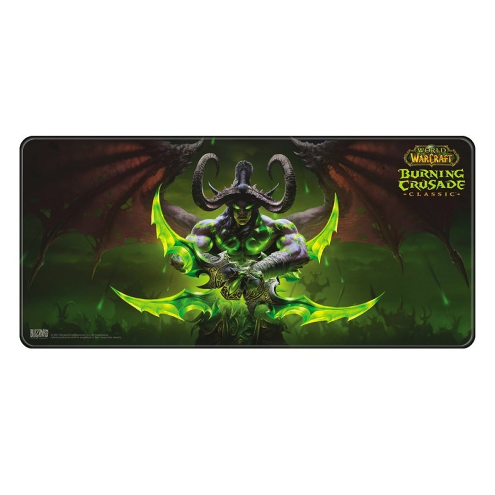 World of Warcraft Burning Crusade Illidan XL gejmerska podloga za miš 900 x 420 mm