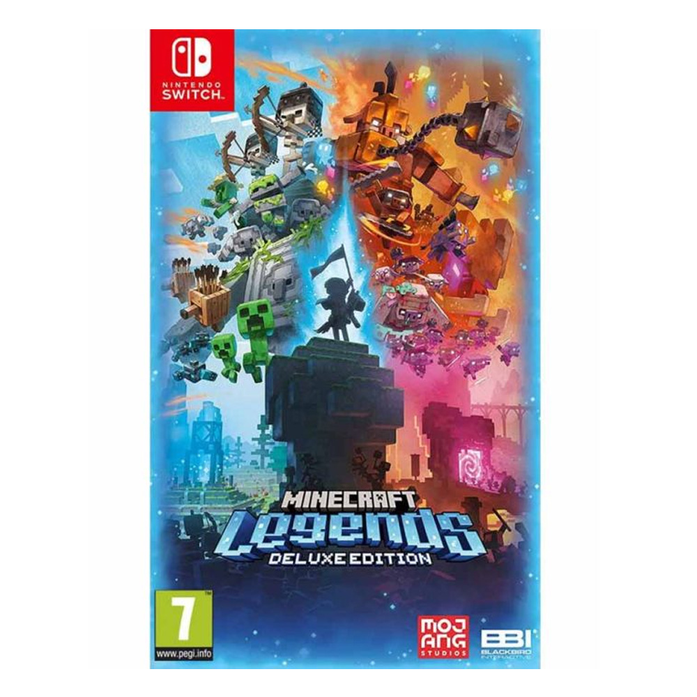 Minecraft Legends Deluxe Edition Nintendo Switch fizička igra PEGI 7+