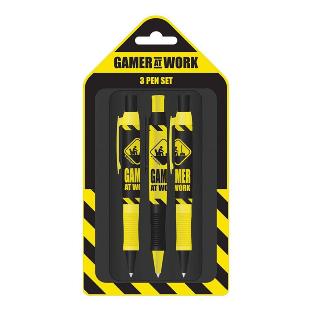 Pyramid Gamer at Work SR72670 set od 3 hemijske olovke