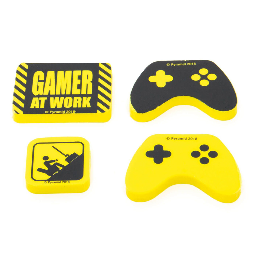 Pyramid International Gamer at Work SR72668 set gumica 4 komada