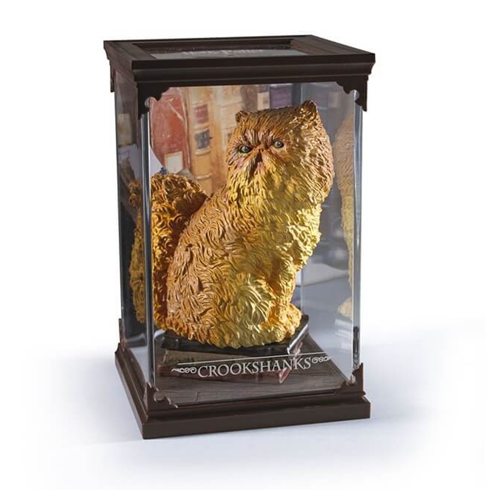 The Noble Collection Harry Potter Crookshanks NN7680 diorama Magical Creatures #11