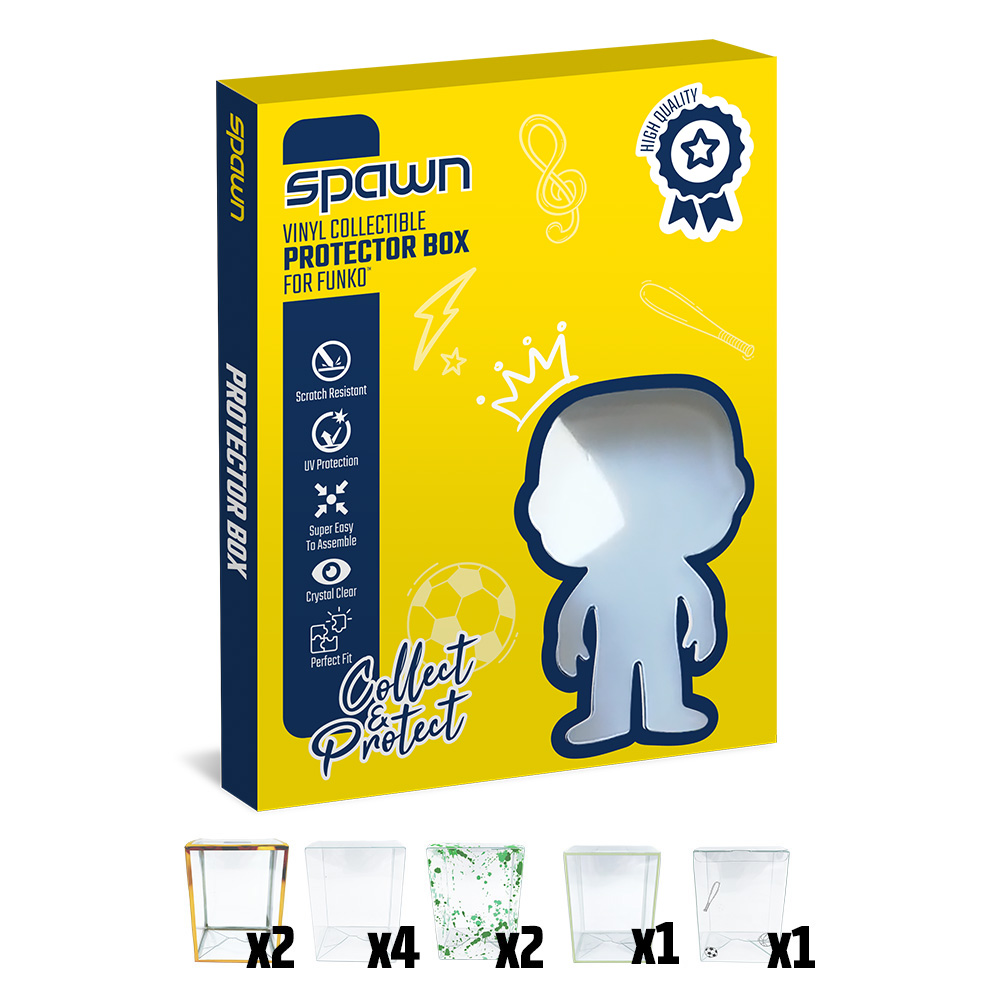 Spawn Protector Box 10 V2 set od 10 PET zaštitnih kutija za Funko POP!