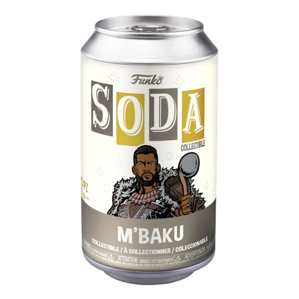 Funko 68806 SODA M’Baku Black Panther: Wakanda Forever vinil figura
