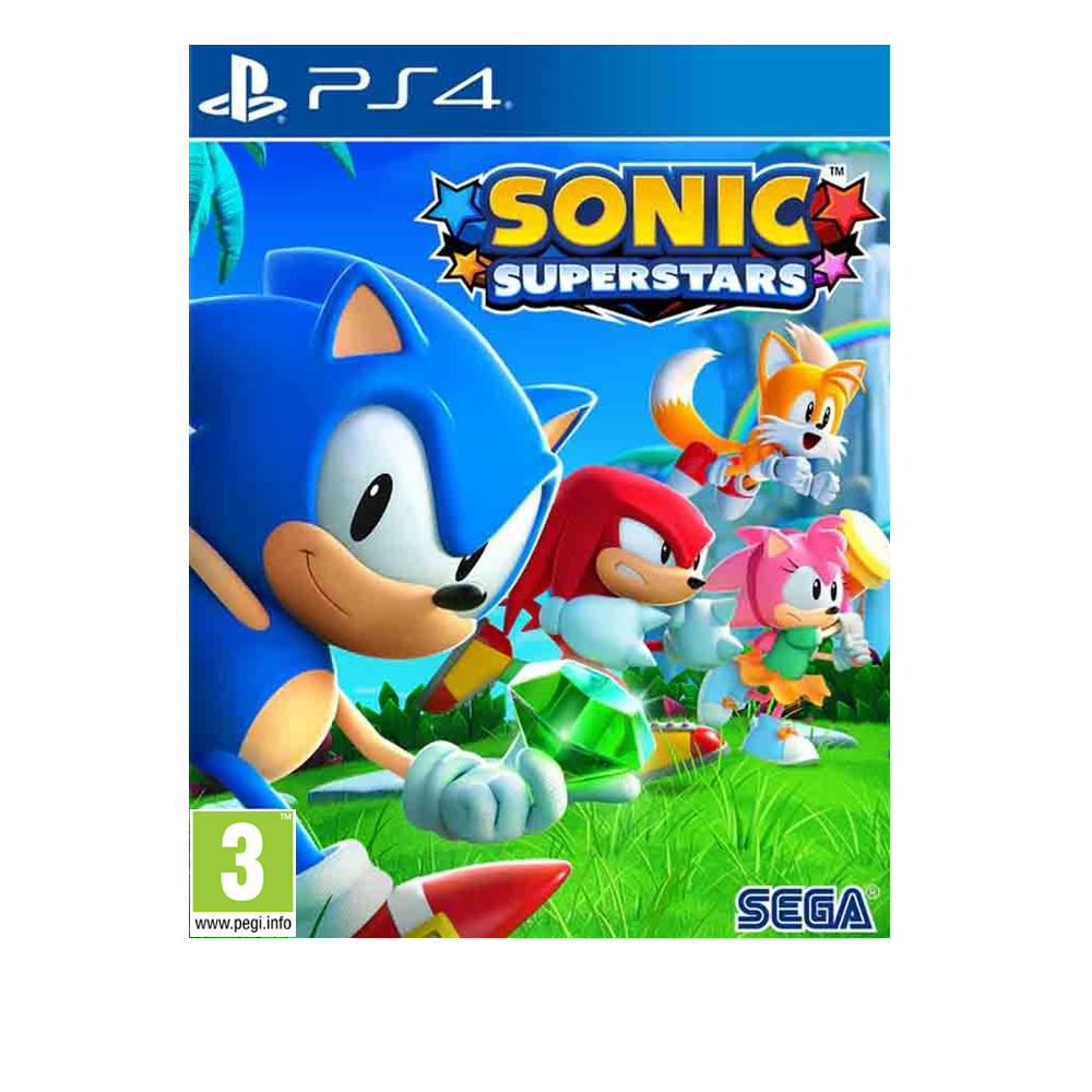 Sega Sonic Superstars PS4 igra, PEGI 3