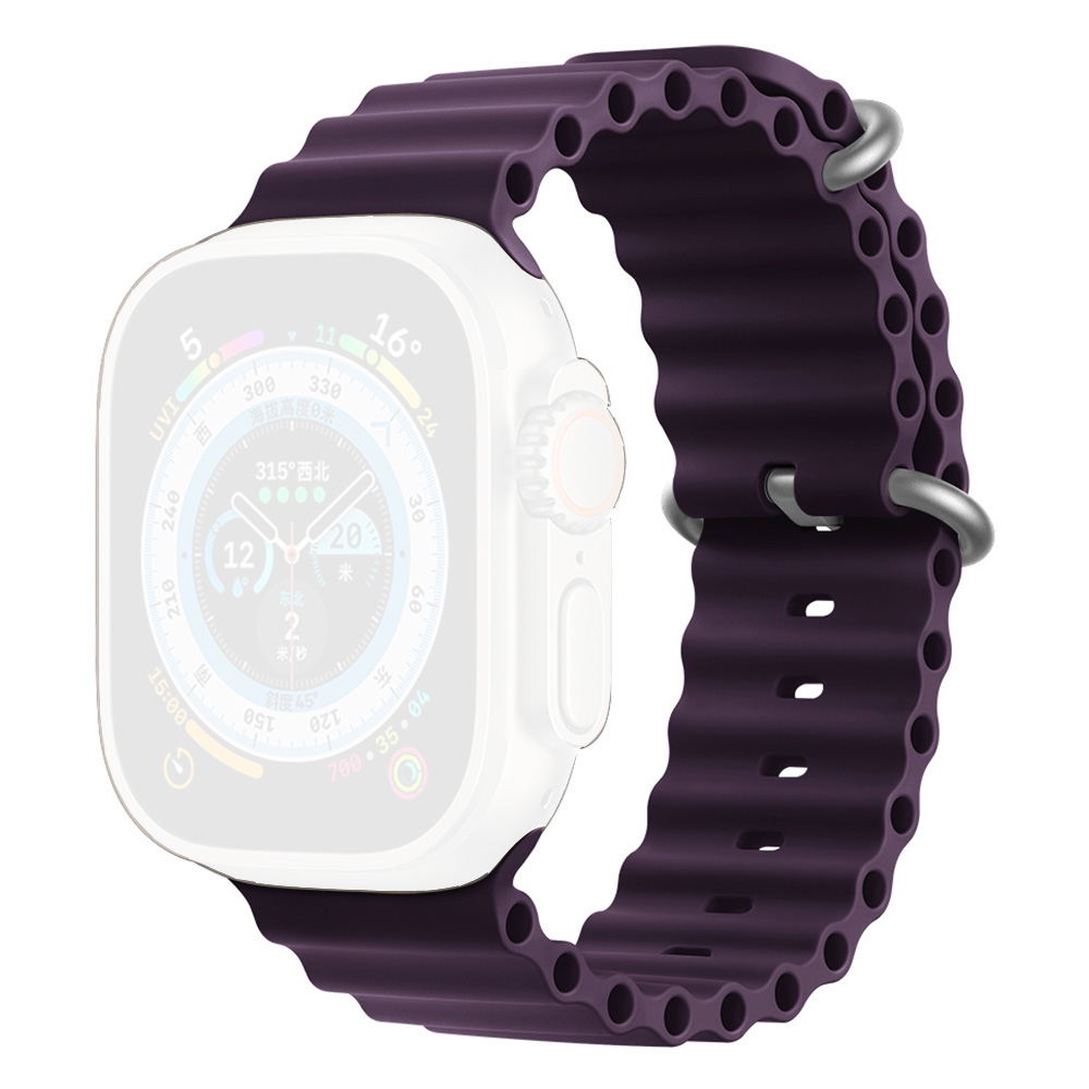 Moye Smart Watch Ocean Strap 44/45/49mm Elderberry