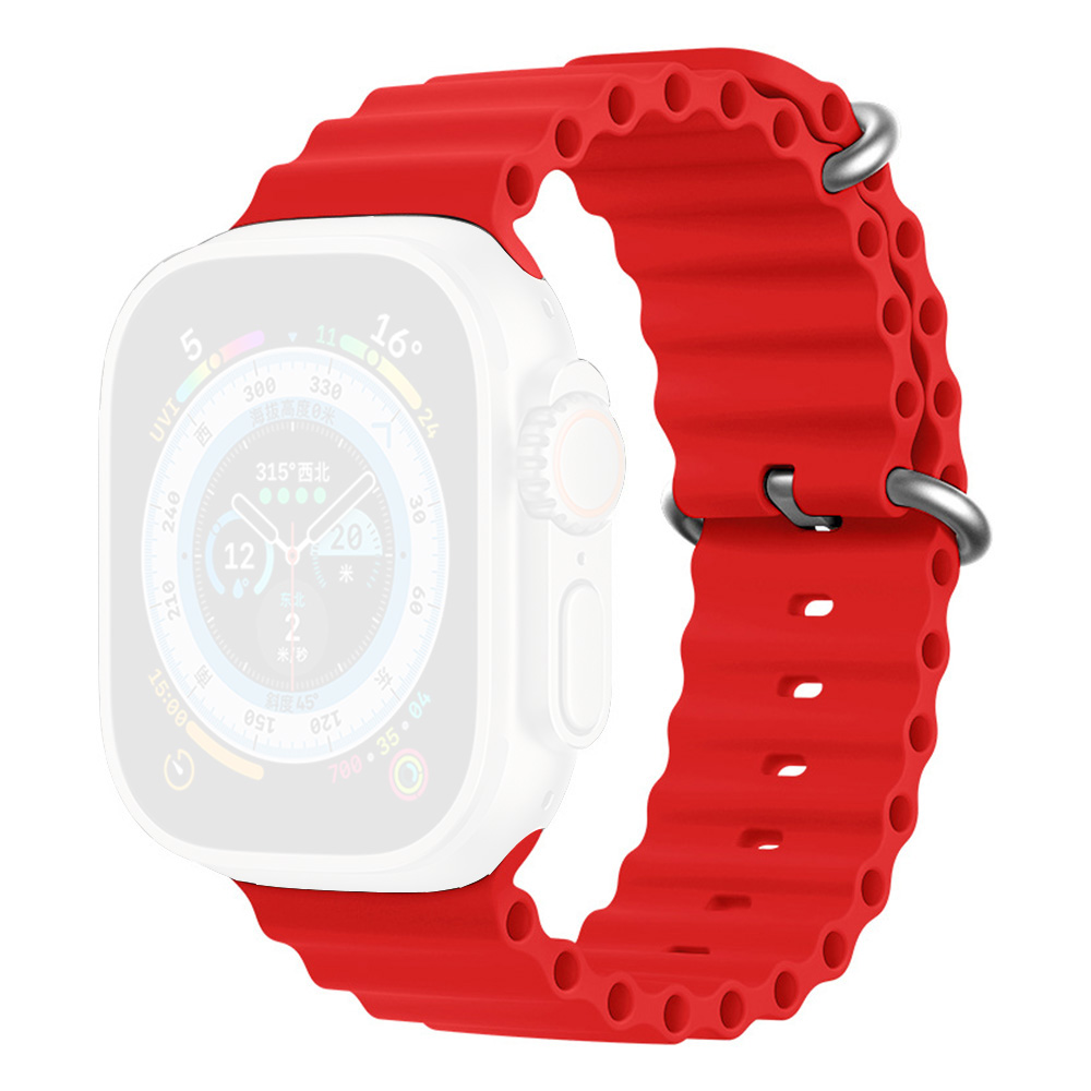 Moye Ocean narukvica za sat 44/45/49 mm, crvena