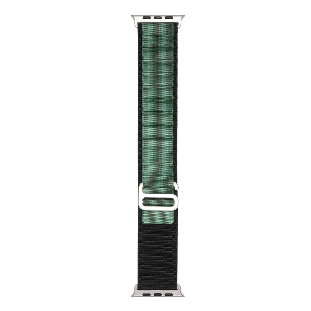 Moye Alpine Loop Strap narukvica za pametni sat 44/45/49 mm crna sa zelenim detaljima