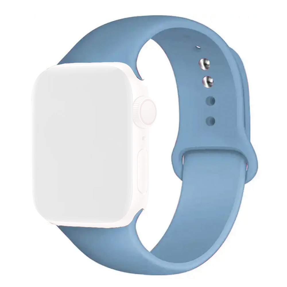 Moye Smart Watch Silicone Strap 44/45/49mm Blue