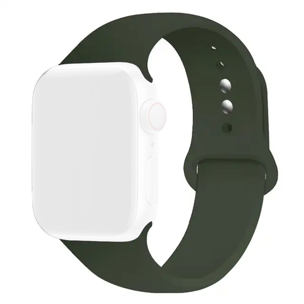 Moye Smart Watch Silicone Strap 44/45/49mm Olive Green