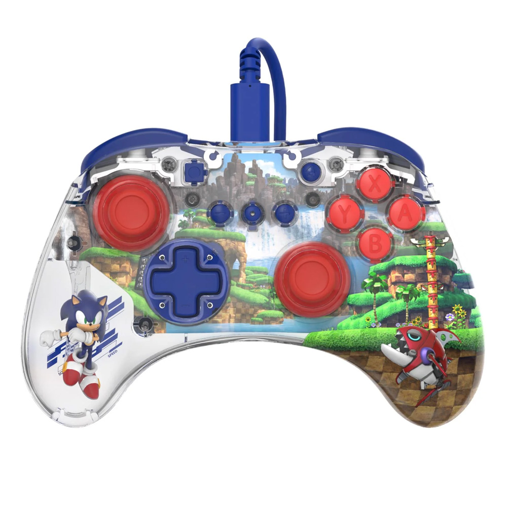 PDP REALMz Wired Sonic Green Hill Zone kontroler za Nintendo Switch