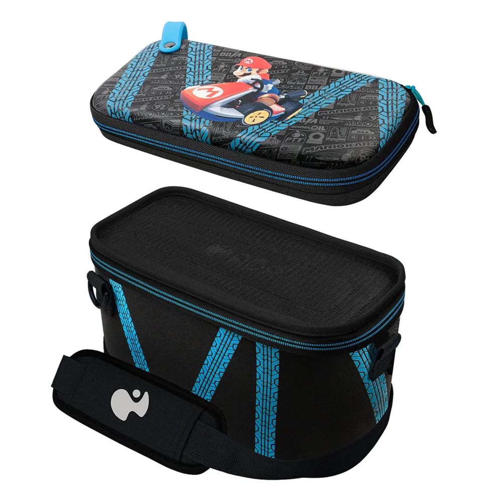 PDP Nintendo Switch Overnight Case Mario Kart Drift Glow in the Dark