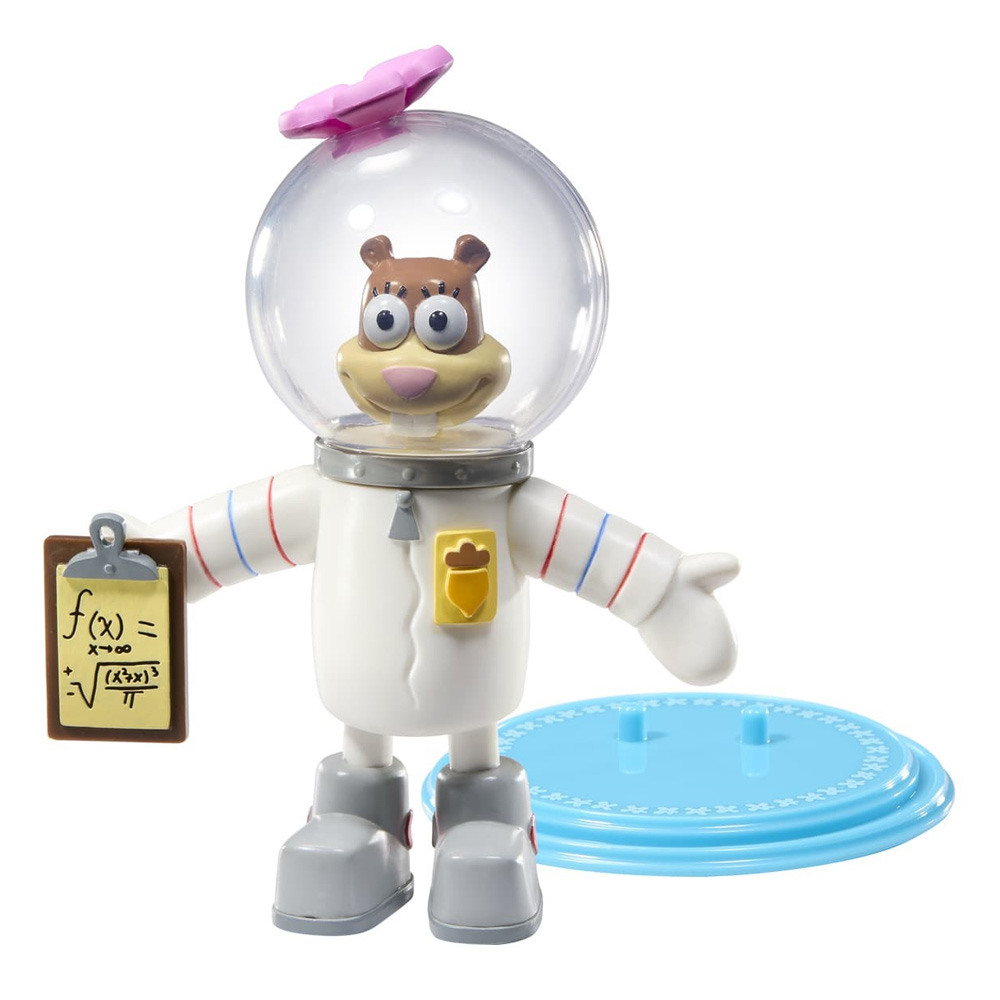 The Noble Collection SpongeBob SquarePants Sandy Cheeks Bendyfigs figura