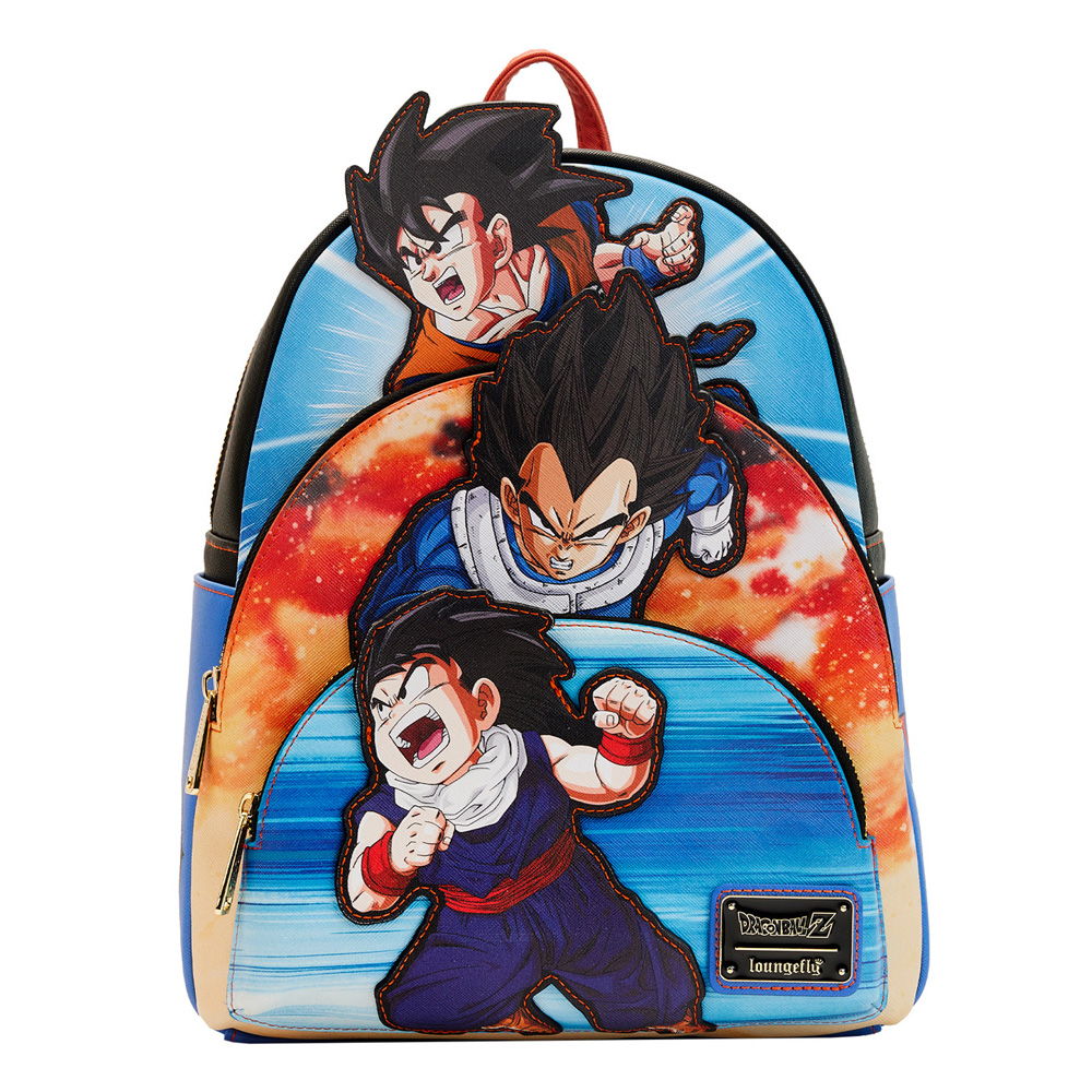 Loungefly Dragon Ball Z ranac sa tri džepa DBZBK0026