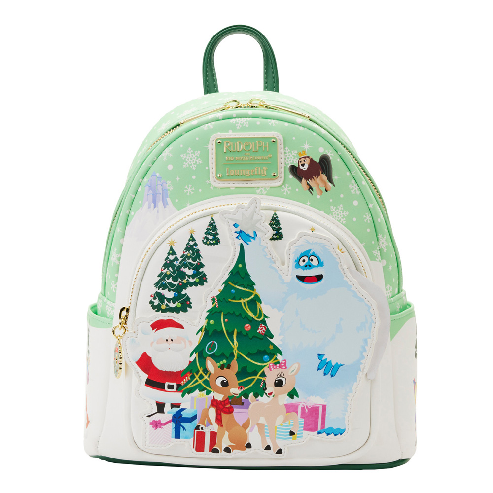 Loungefly Rudolph Holiday Group mini ranac sa svetlećim nosom