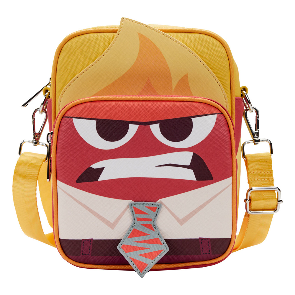 Loungefly Disney Pixar Inside Out Anger Cosplay torba za pasoš