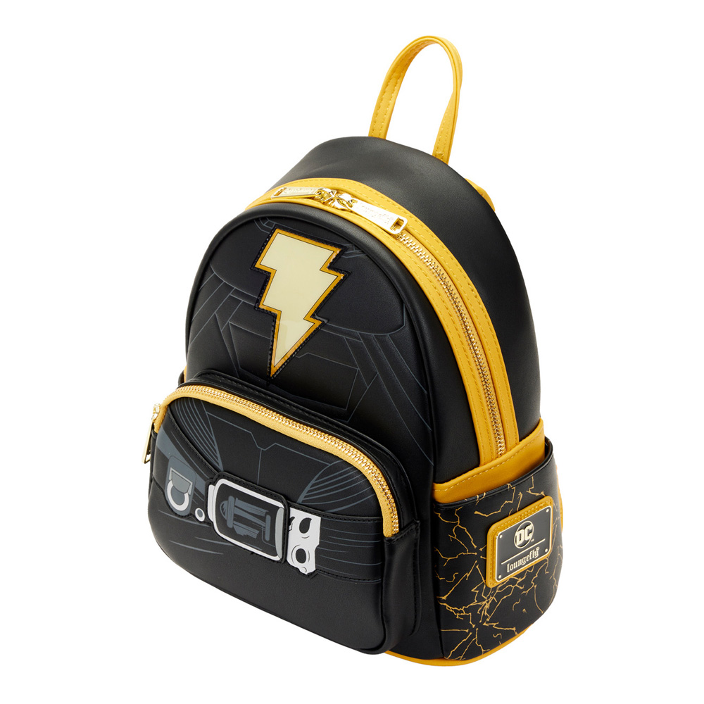 Loungefly DC Comics Black Adam Light Up Cosplay mini ranac sa LED munjom