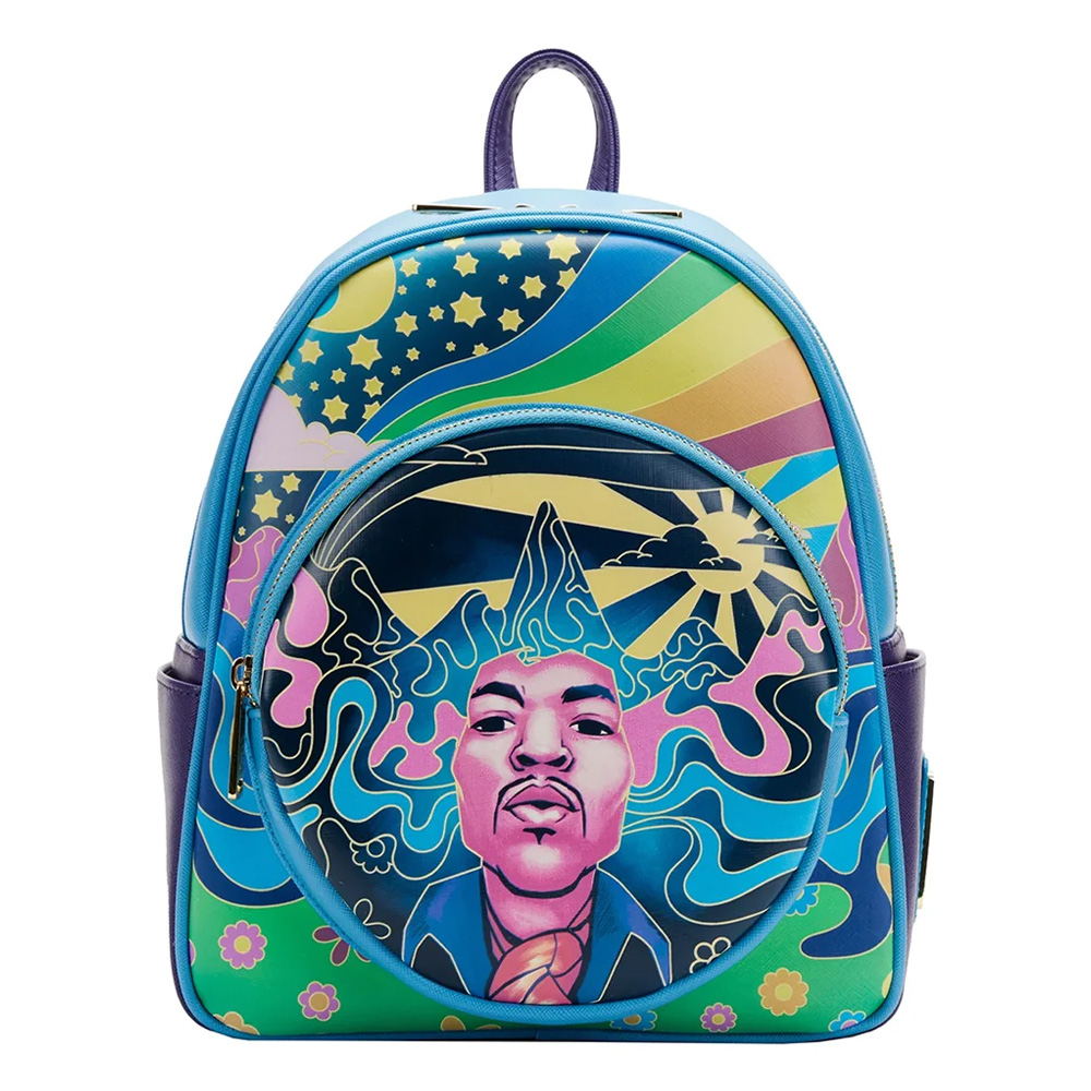 Loungefly Jimi Hendrix Psychedelic Landscape Glow mini ranac JHBK0001