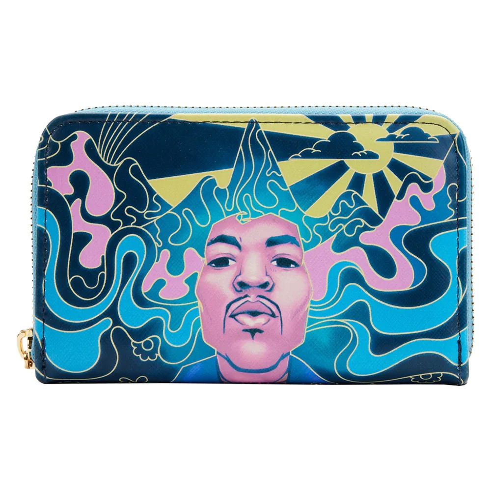 Loungefly Jimi Hendrix Psychedelic Landscape svetleći novčanik