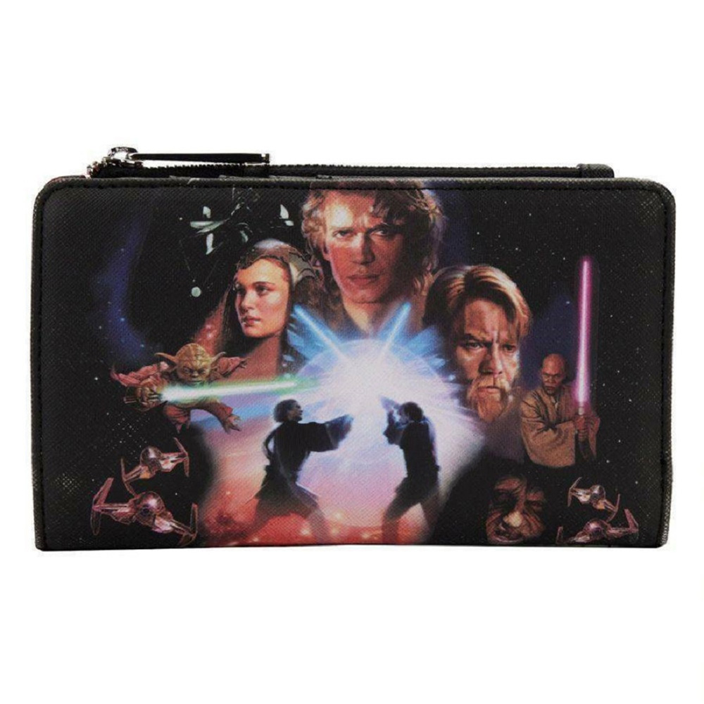 Loungefly Star Wars Trilogy 2 novčanik sa preklopom STWA0182