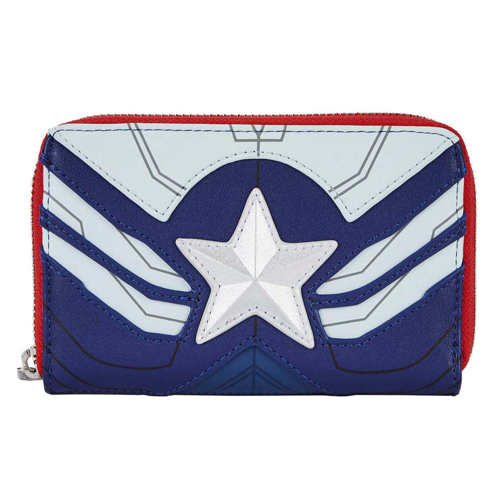 Loungefly Marvel Falcon Captain America cosplay novčanik sa rajsferšlusom MVWA0161