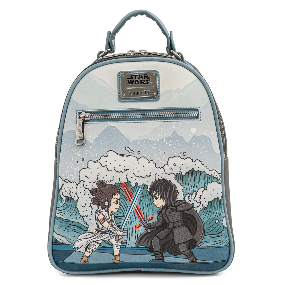 Loungefly Star Wars Kylo Ren i Rey Scene mini ranac od eko-kože