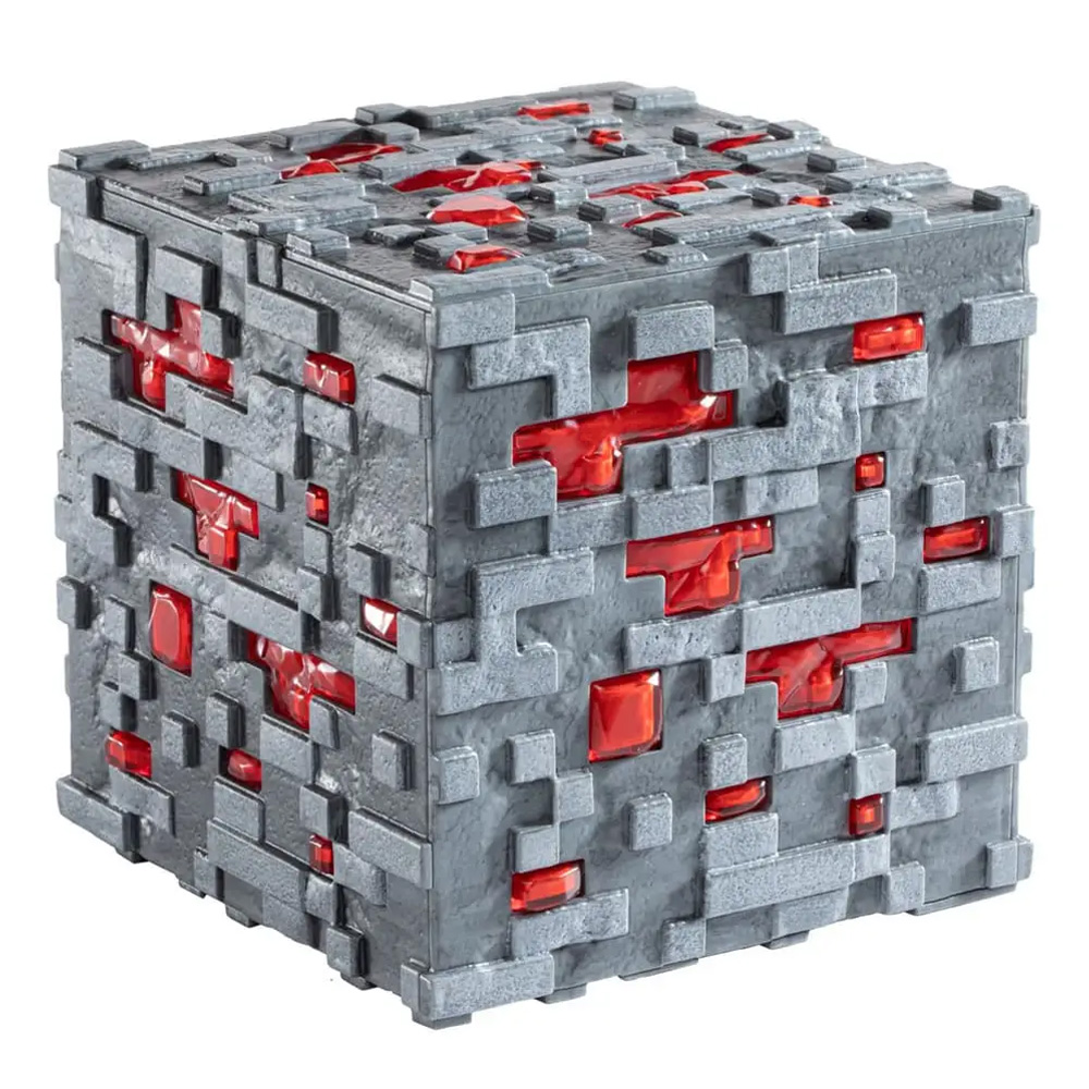 The Noble Collection Minecraft Redstone Ore osvetljavajuća kolekcionarska replika