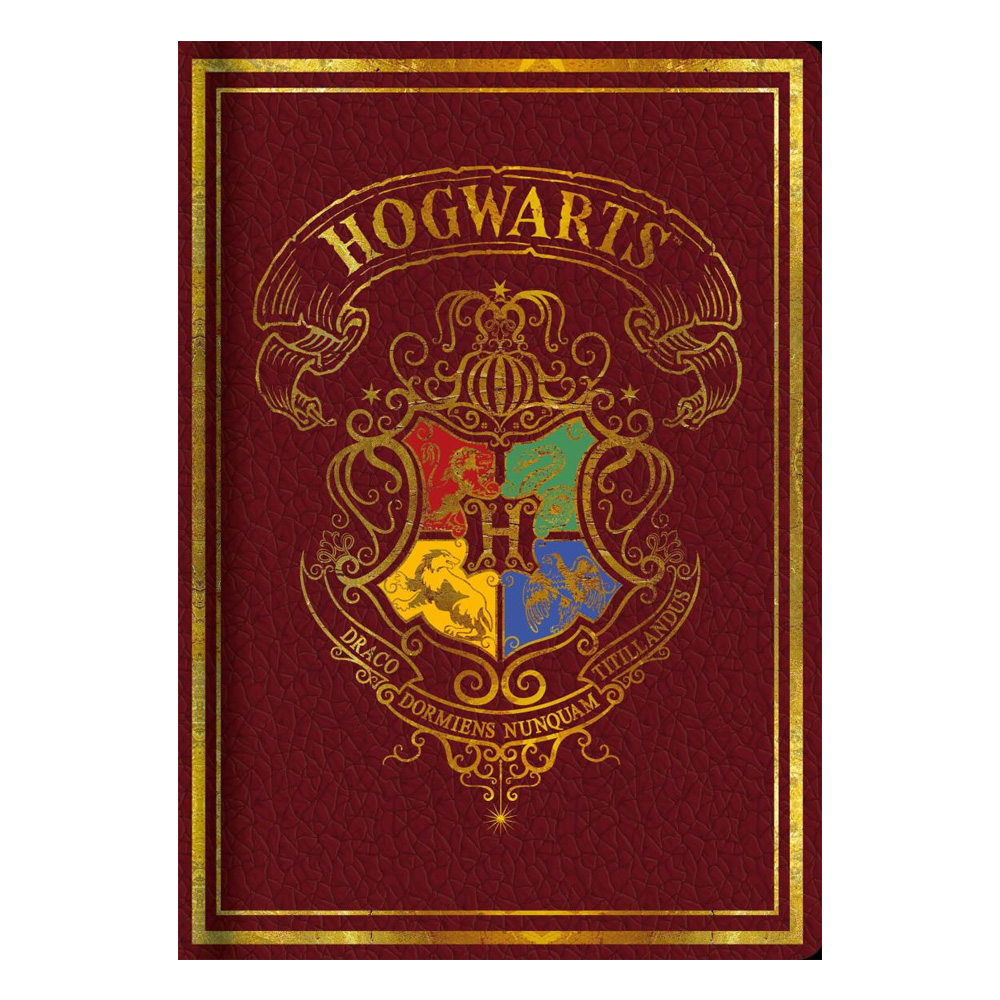 Blue Sky Harry Potter A5 hardcover sveska – Crveni šareni grb