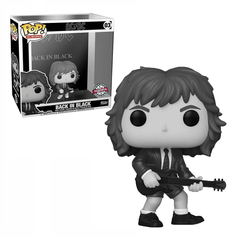 Funko Pop! Albums AC/DC Back in Black B&W #03 vinilna figura