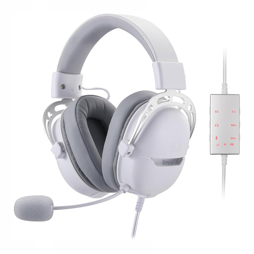 Redragon H376 Aurora bele USB gaming slušalice 7.1